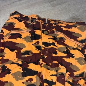 Wild Fable Camouflage Pants - Orange and Brown
